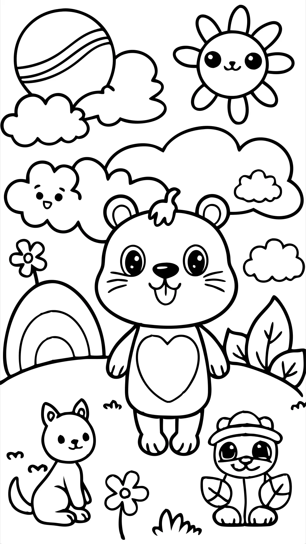 toddler coloring page